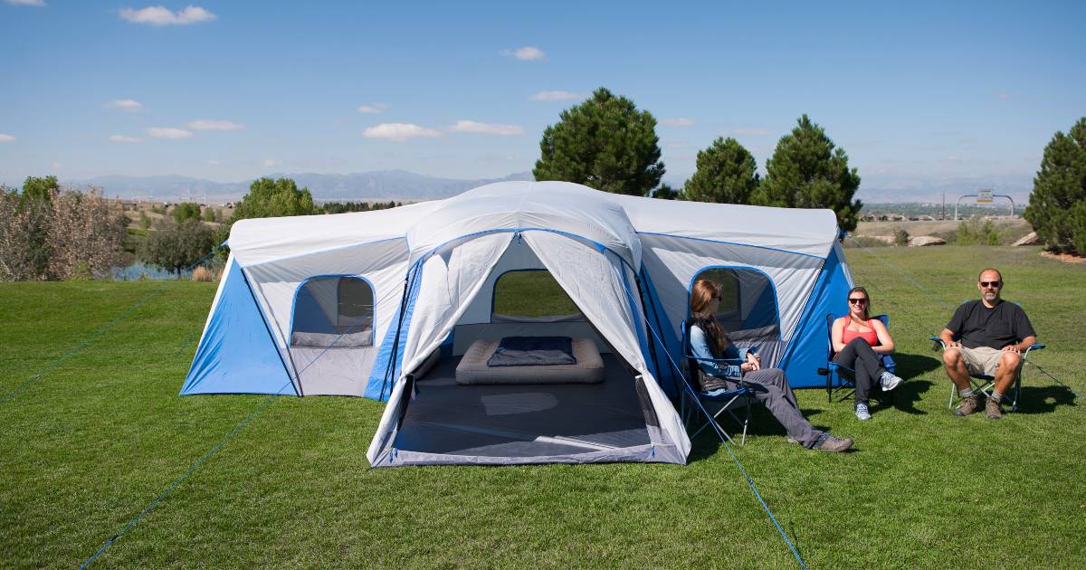 Caseta de Campaña Familiar Ozark Trail con Capacidad para 16 Personas SOLO $149 en Walmart.com