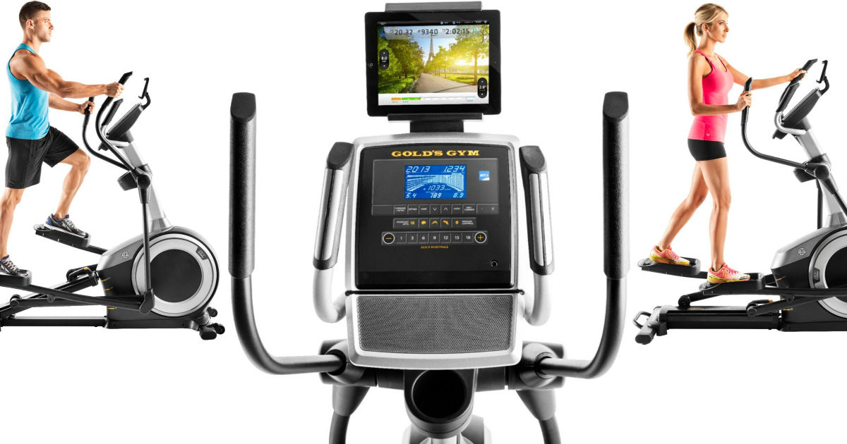 Gold’s Gym Stride Trainer Elliptical a solo $499 en Best Buy (Reg. $799)