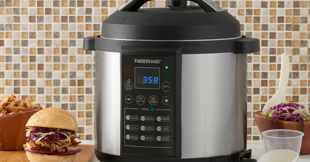 Olla a Presión Digital Farberware a solo $49.88 en Walmart (Reg $80)
