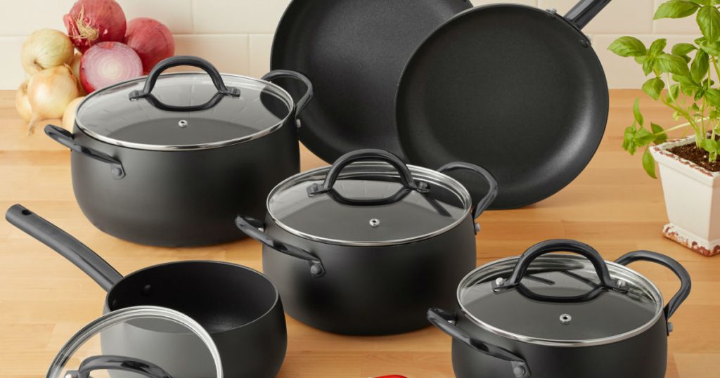 Set de Cocina Mainstay de 10-Piezas
