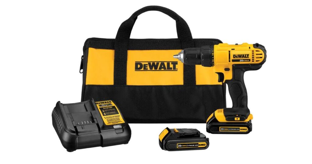 Taladro DEWALT con 2 Baterías