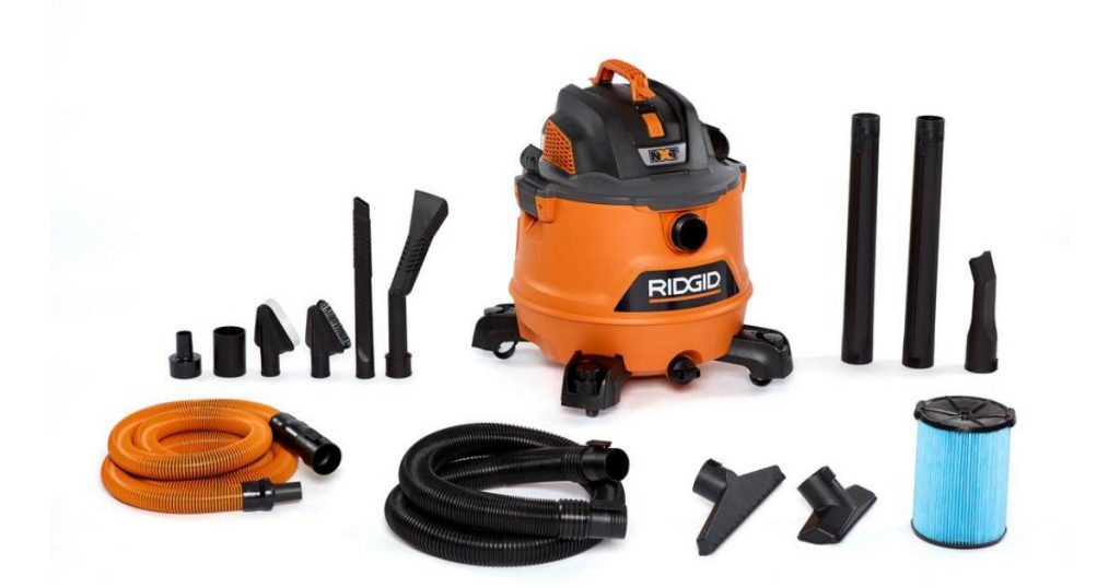 Aspiradora Ridgid de 14 Galones