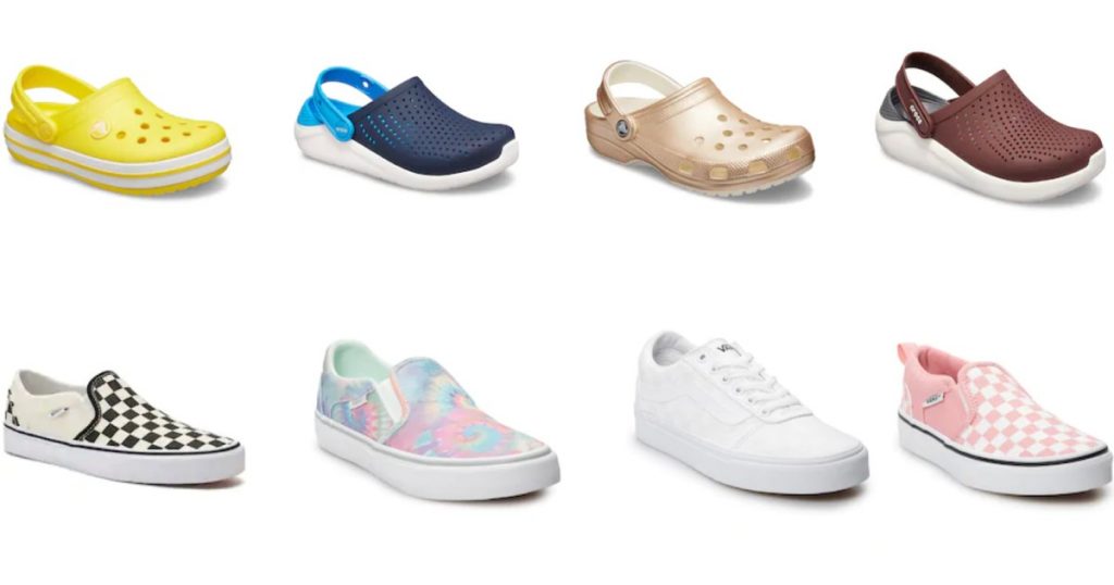 40% de Descuento en Vans y Crocs en Kohl's