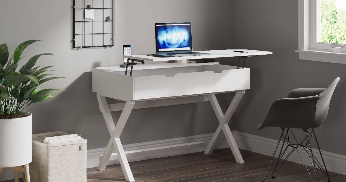 Escritorio DHI para trabajar de Pie/Sentado a solo $105 en Walmart (Reg. $169)