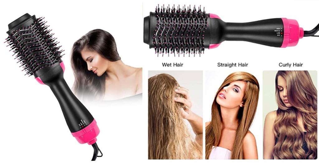 One-Step-Hair-Dryer-Volumizer-with-Smooth-Frizz-and-Ionic-Technology