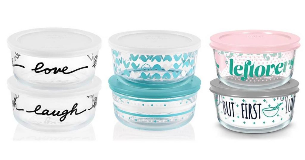 Set de Almacenamiento Pyrex de 4-Piezas