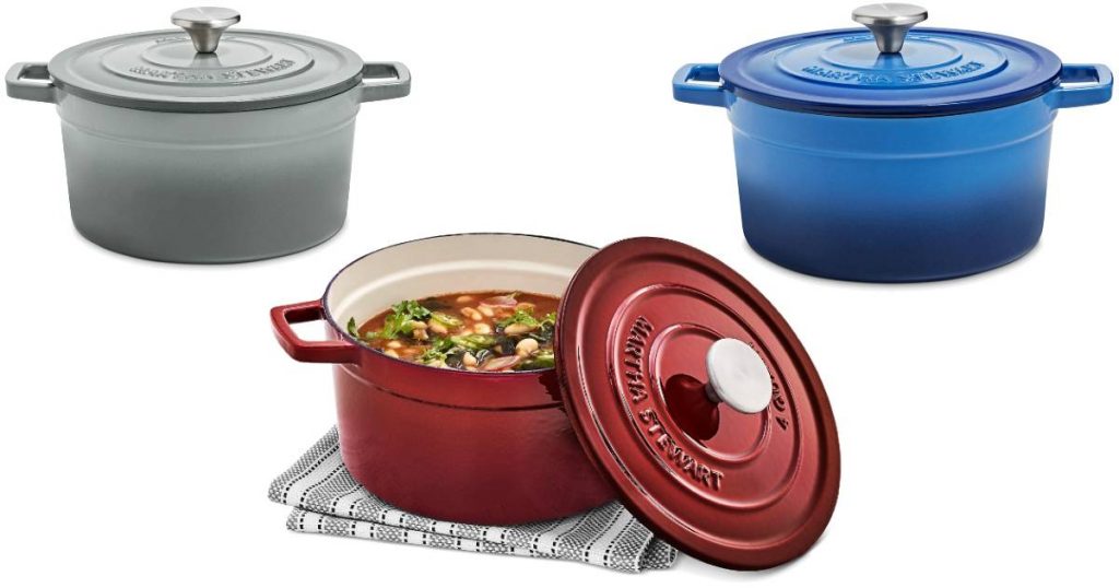 Cacerola de hierro Martha Stewart 4-Qt