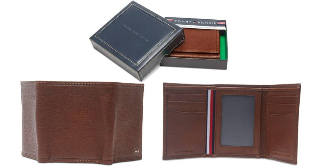 Cartera de Cuero Tommy Hilfiger