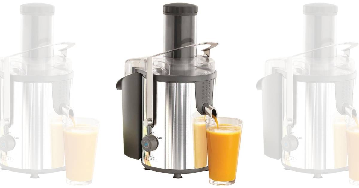 Extractor de Jugo Bella a solo $29.99 en Best Buy (Reg. $80)