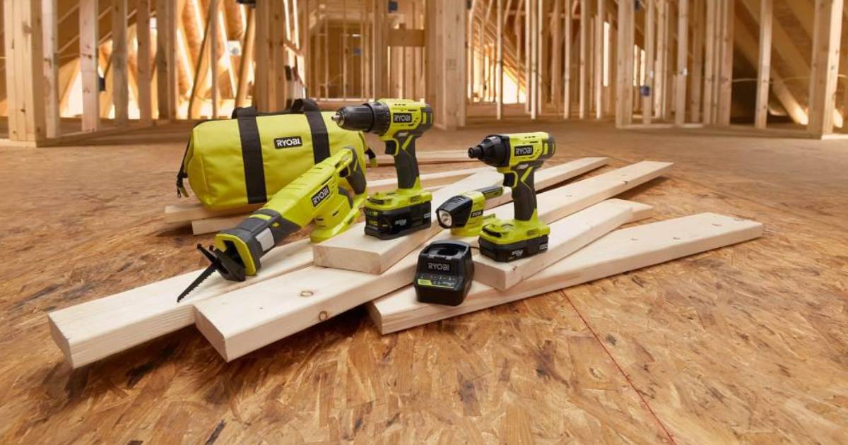 Set de Herramientas Ryobi a solo $139 en Home Depot (Reg. $199)