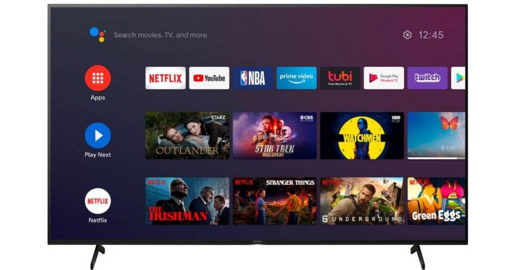 Televisor Sony Smart 4K de 65 pulgadas