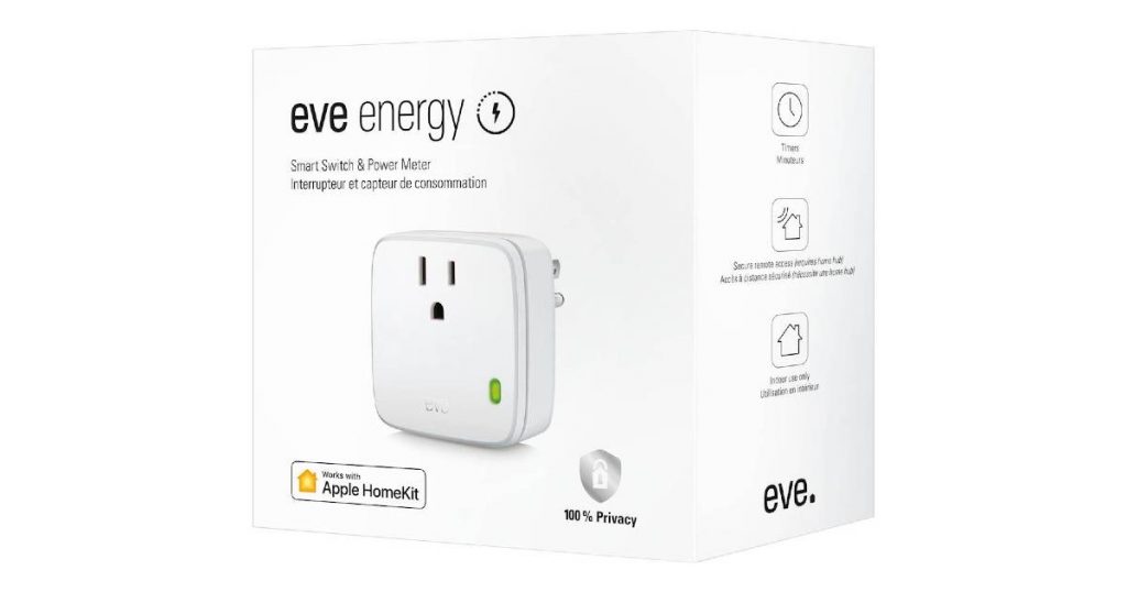 Enchufe Inteligente y Medidor de Potencia Eve