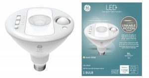 Luz con Sensor de Movimiento GE