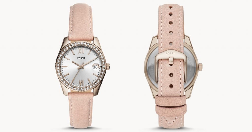 Reloj Fossil Scarlette Mini Three-Hand Date Blush