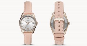 Reloj Fossil Scarlette Mini Three-Hand Date Blush