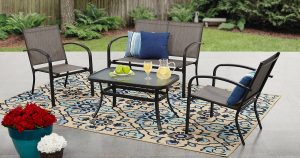 Set de Patio Mainstays de 4-Piezas