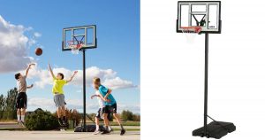 Aro de Baloncesto Portátil Lifetime de 10 pies