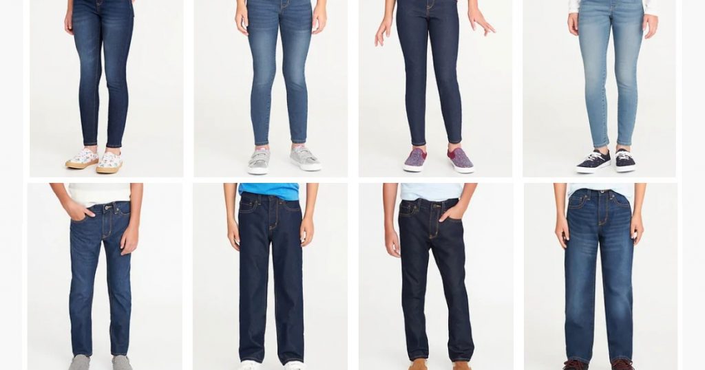Mahones para Niños y Niñas en Old Navy