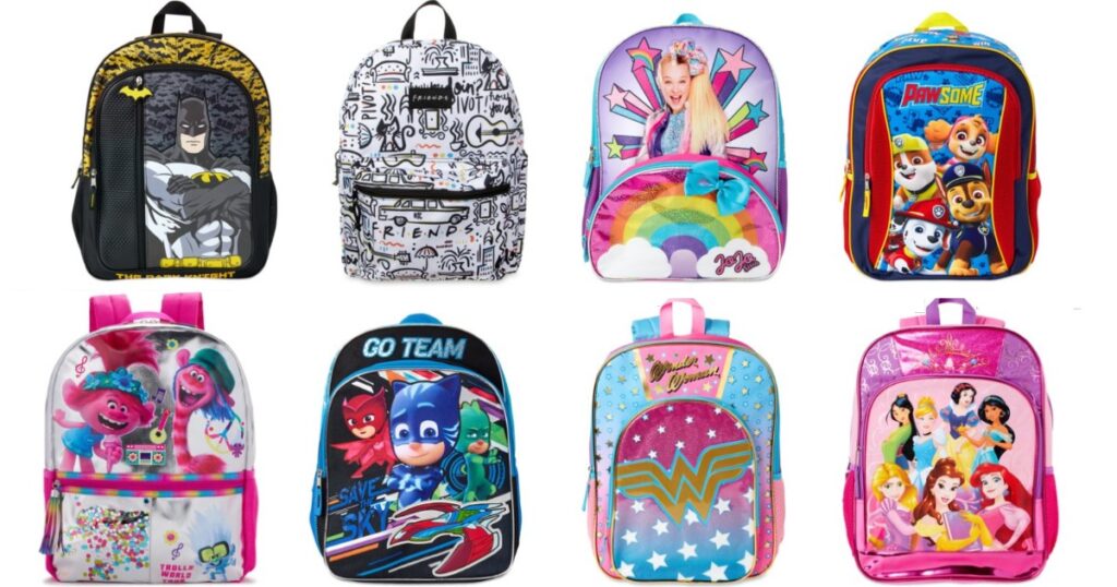 Mochilas de Personajes para Niños en especial en Walmart