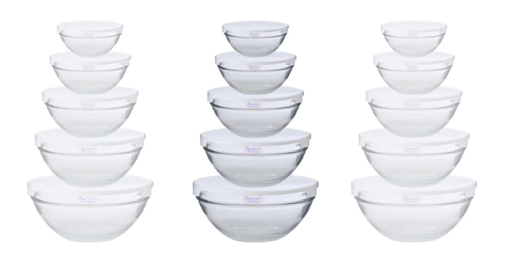 Set de 5 Envases en Cristal Cuisine Nested