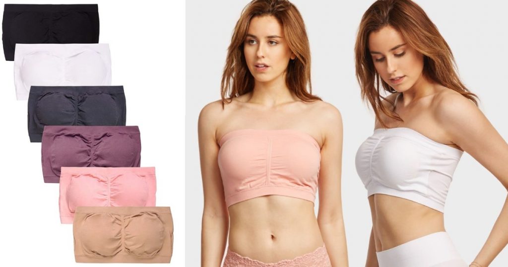Set de 6 Wide Padded Bandeau