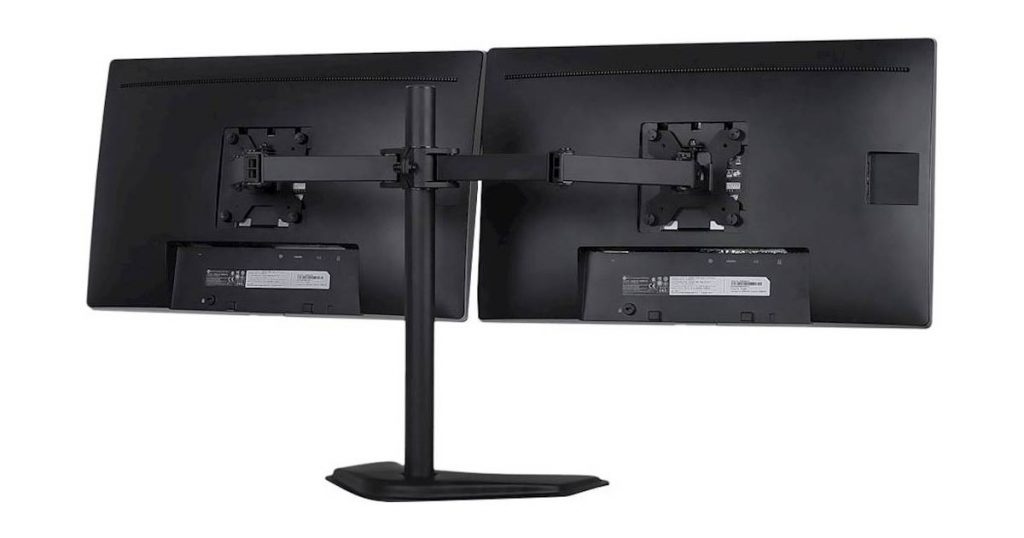 Soporte de Escritorio Mount-It! para Doble Monitor