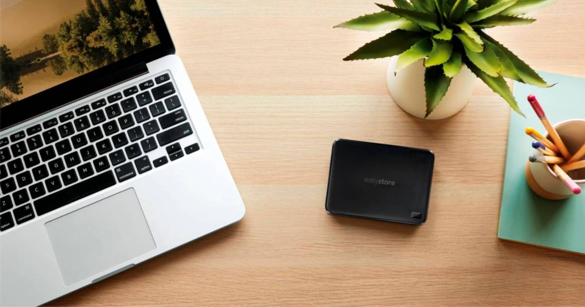 Unidad de Disco Duro Externo USB 3.0 WD Easystore 5TB SOLO $107.99 en Best Buy