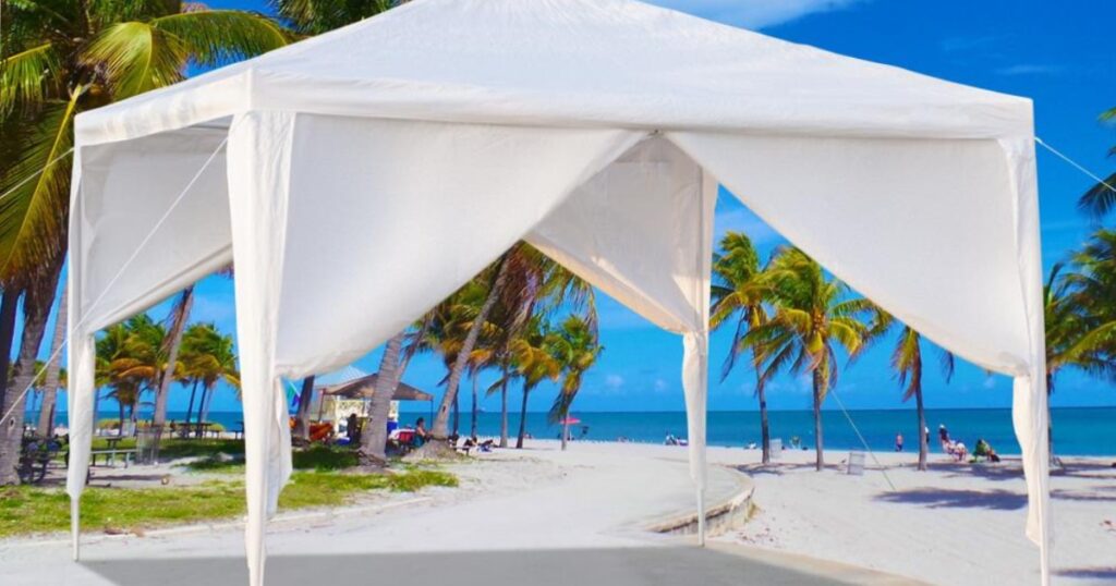 10×10 Canopy Gazebo SOLO $48.99 (Reg $100) en Walmart
