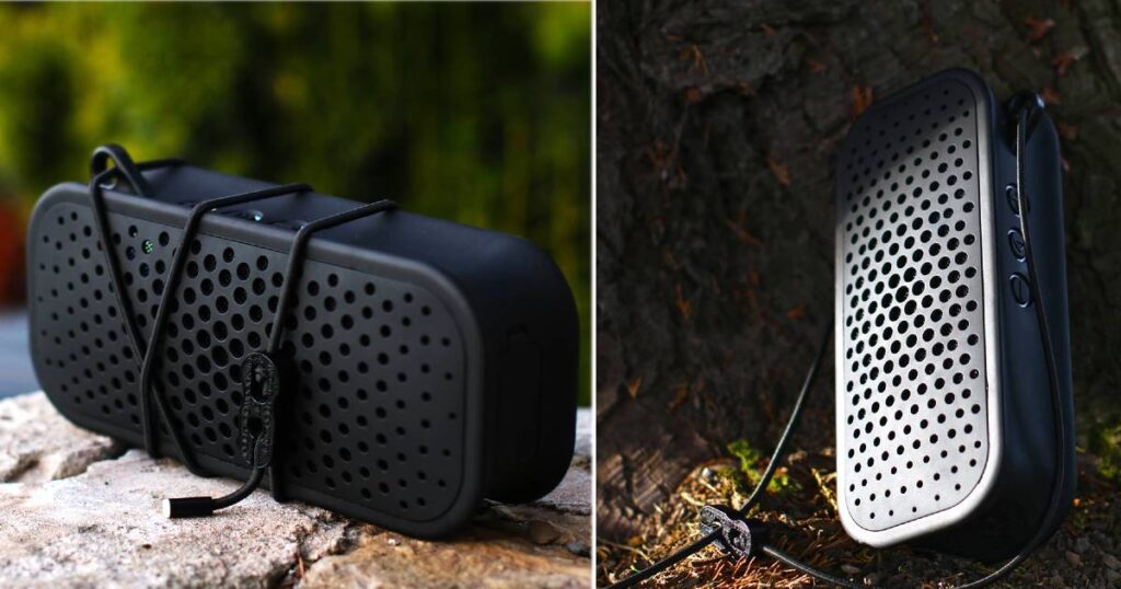 Bocina portátil Boompods con Bluetooth