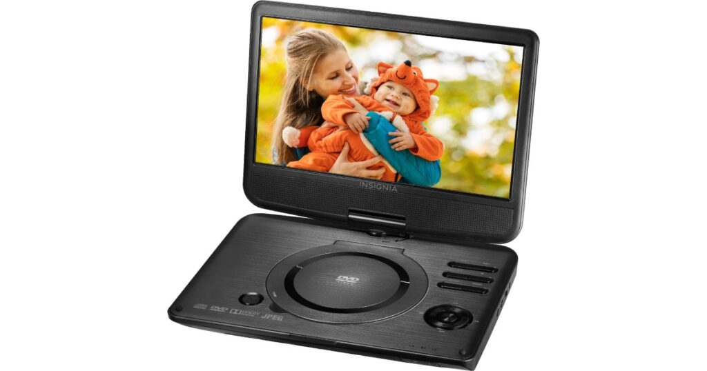 DVD Portátil con Pantalla Giratoria Insignia