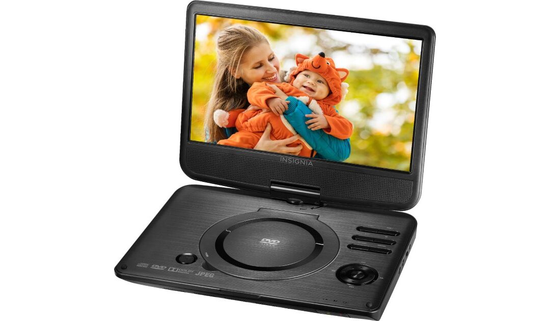 Reproductor de DVD Portátil con Pantalla Giratoria a solo $59.99 en Best Buy (Reg. $130)