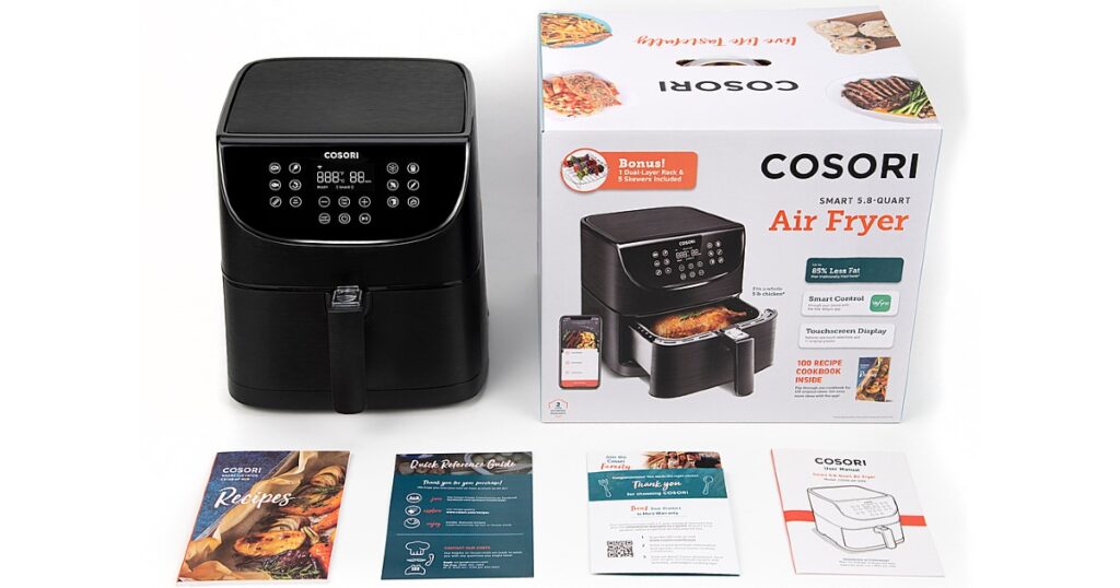 Freidora de Aire Digital Cosori 5.8 Qt