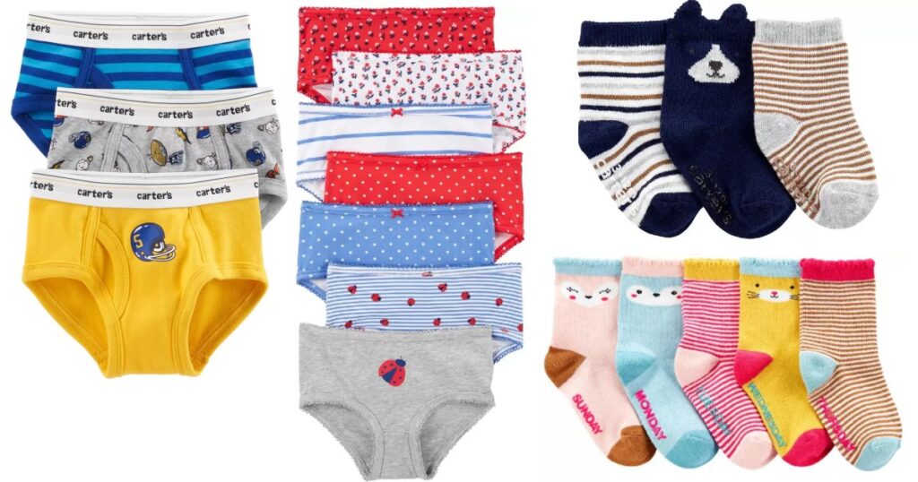Medias y Ropa interior en Oferta BOGO en Carter's