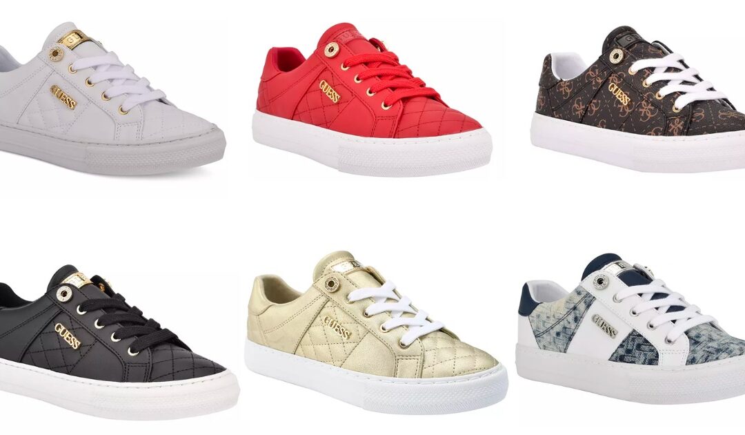 Tenis Guess Loven Lace Up SOLO $41.96 (Reg. $60) en Macy’s