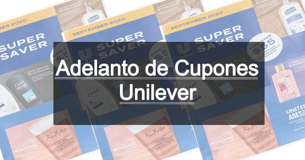 Adelanto de Cupones Unilever