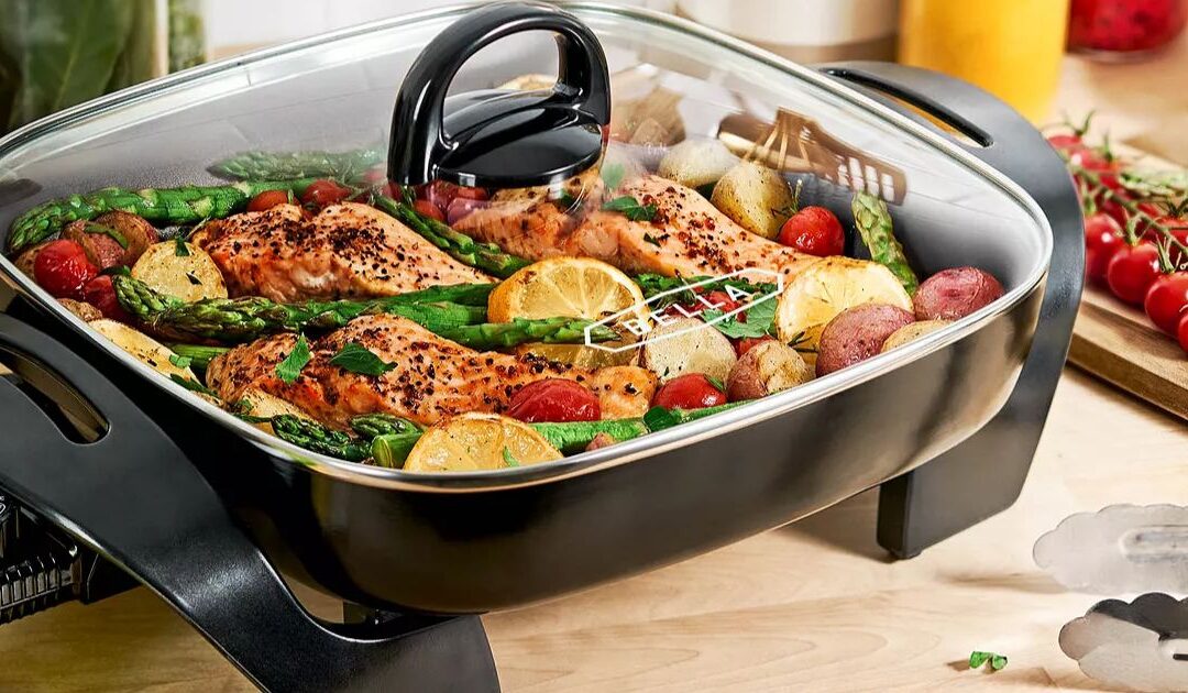 Sartén Eléctrico Bella 12″ x 12″ en especial a solo $26.99 en Macy’s (Reg. $45)
