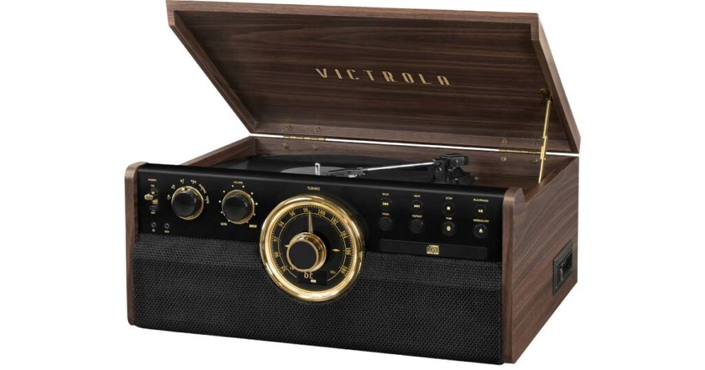 Sistema de Audio Estéreo con Bluetooth Victrola