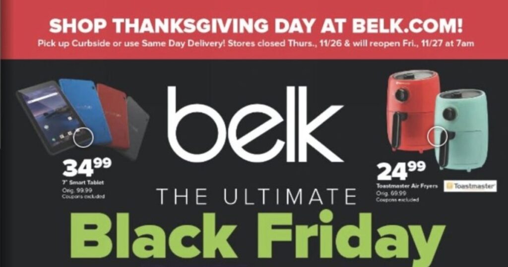 Shopper de Belk Black Friday 2020