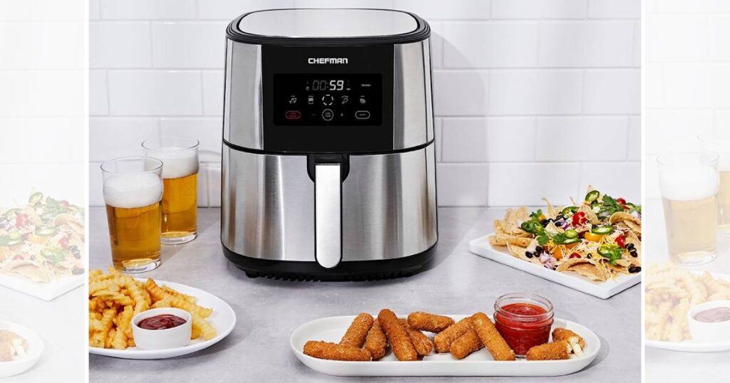 Freidora De Aire Chefman TurboFry Touch