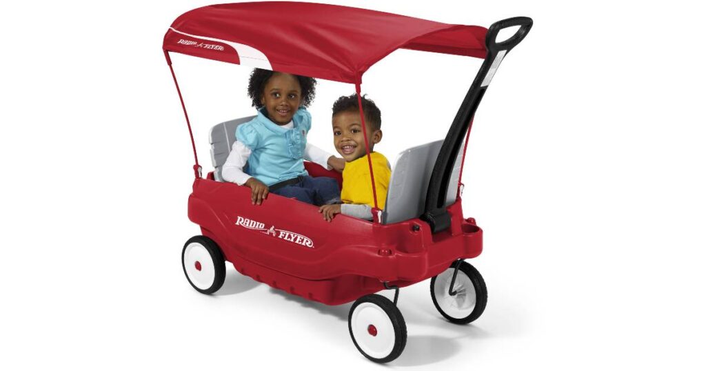 Radio Flyer Deluxe Family Wagon