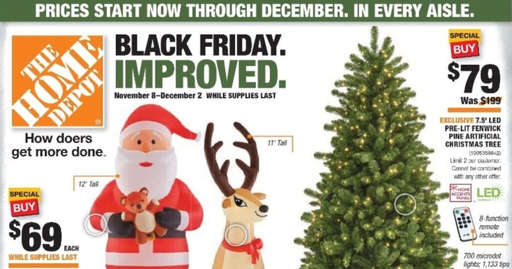 Shopper de Home Depot Black Friday 2020