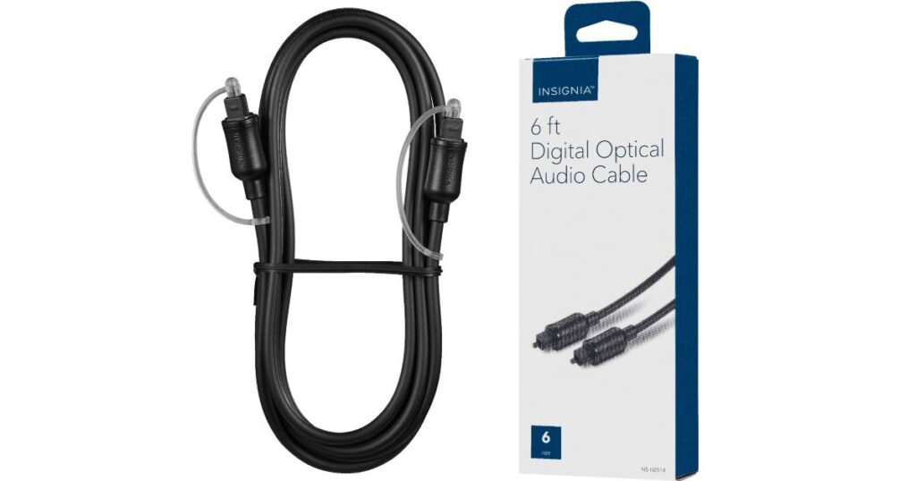 Cable de audio óptico digital Insignia