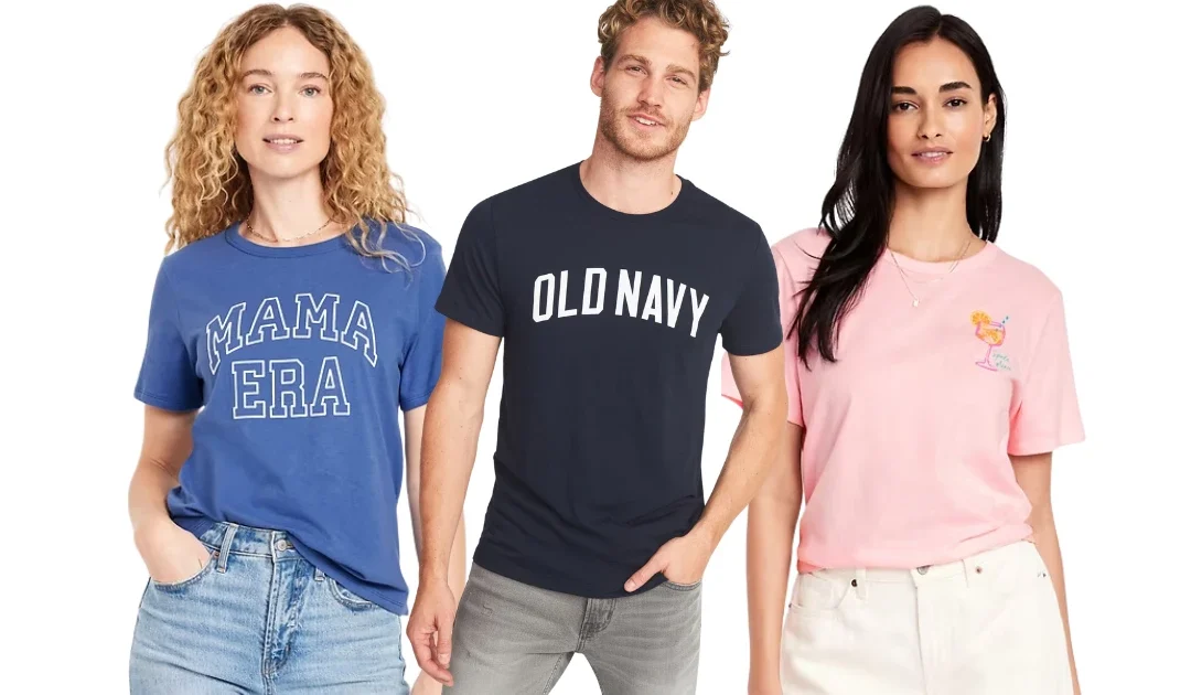 Camisas en Old Navy Para la Familia DESDE $4