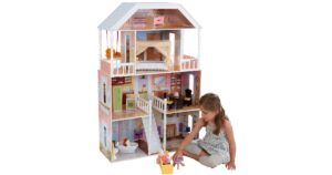 Casa de Muñecas KidKraft Savannah con 14 Accesorios Incluidos