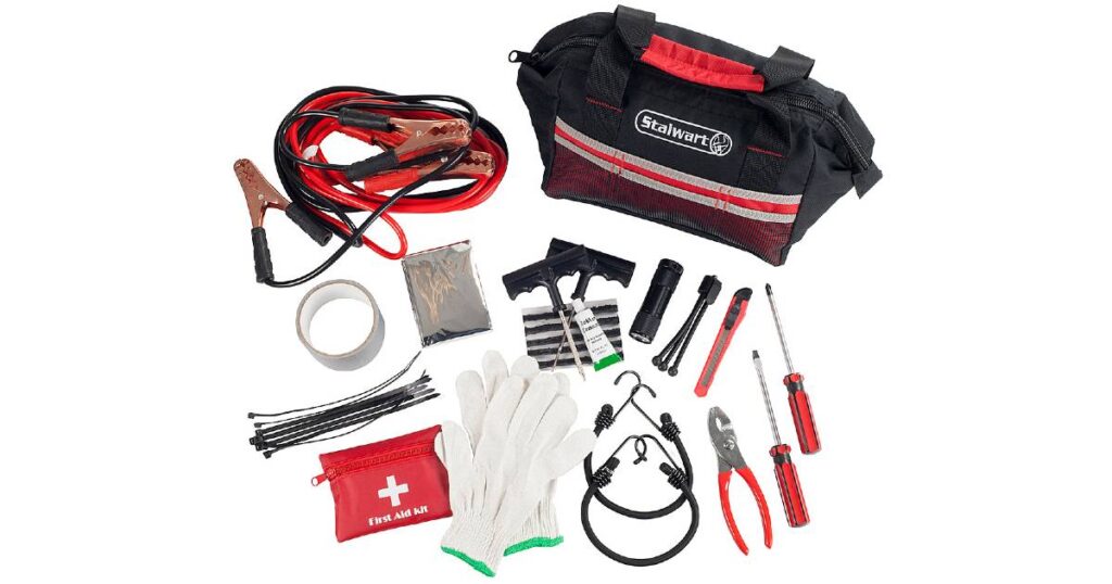 Kit de Emergencia en Carretera de 55-Piezas