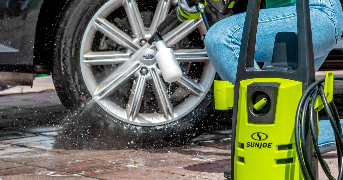 Máquina a Presión Sun Joe 2000 PSI Max a solo $99 en Walmart (Reg. $159)