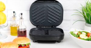 Parrilla Eléctrica para Hamburguesas