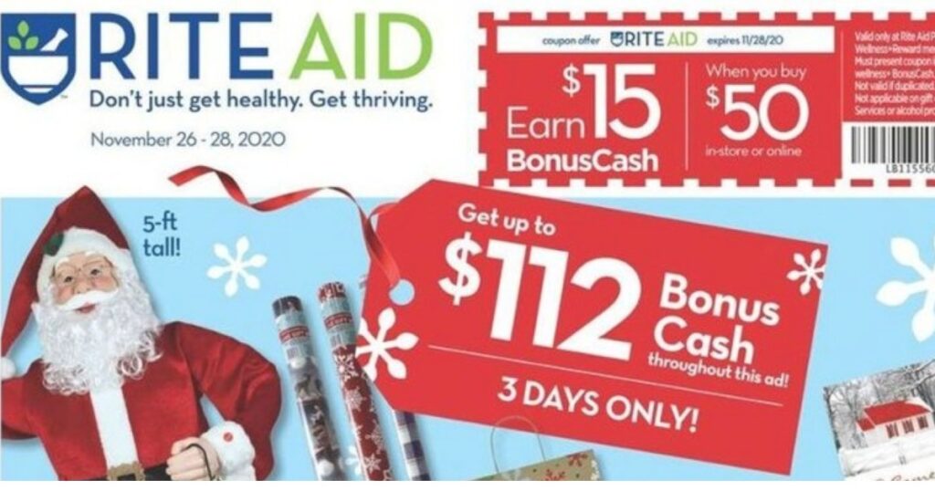 Shopper de Rite Aid Black Friday 2020