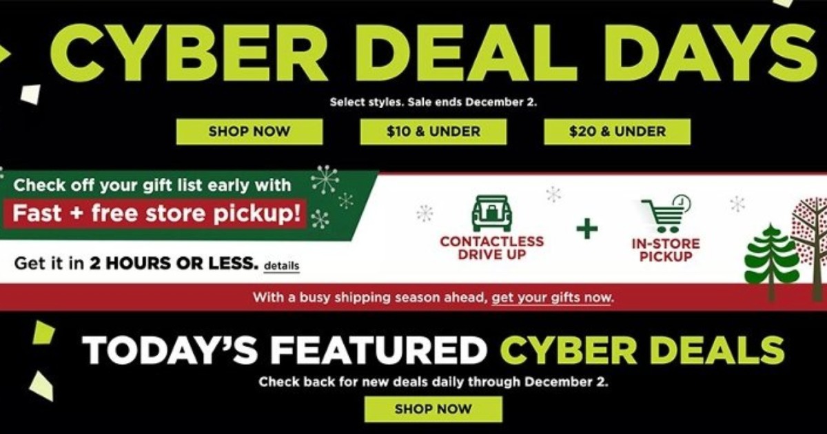 Shopper de Kohl’s Cyber Monday 2020