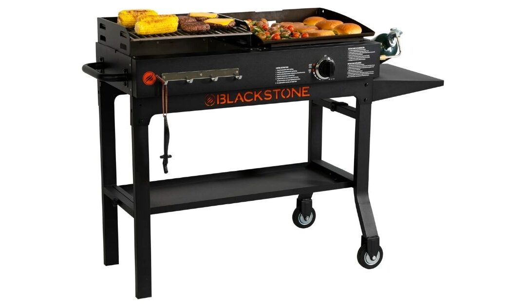 Combo de Plancha y Parrilla de Carbón Blackstone Duo a solo $147 (Reg. $229)